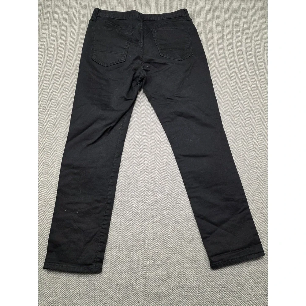 Banana Republic Travel Jean Mens 32x30 Slim Fit‎ Black Washwell Denim Pants